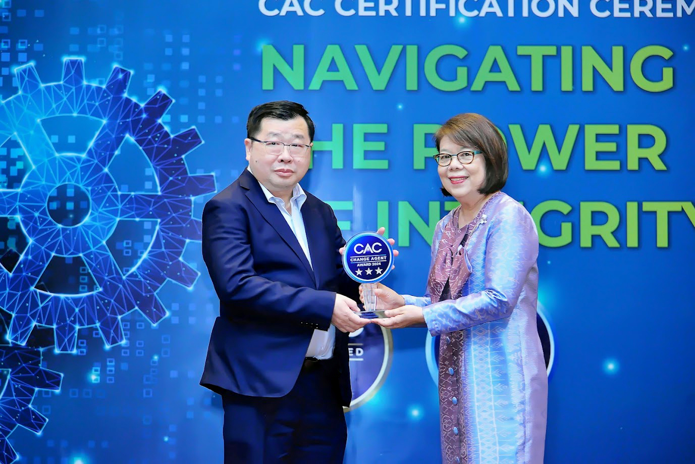 เอพี ไทยแลนด์ รับรางวัลแนวร่วมต่อต้านคอร์รัปชัน CAC CHANGE AGENT 2024